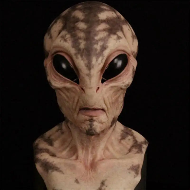 Halloween Alien Mask Headwear Horror Masquerade UFO Space Props Accessories