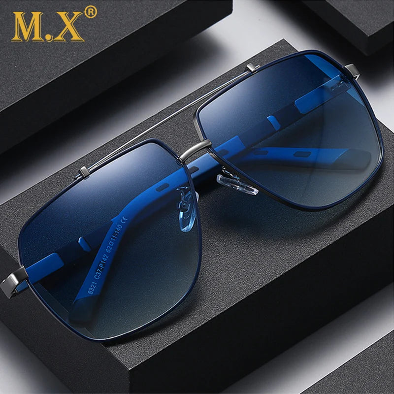 Mx New Luxury Polarized Sunglasses Men'S Driving Shades Male Sun Glasses Vintage Travel Fishing Classic Sun Glasses Uv400 W6321