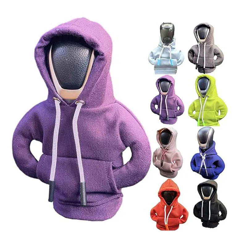 Hoodies Car Gear Shift Cover 1PCS Gearshift Decor Manual Handle Gear Shift Antislip Sweatshirt Auto Change Lever Sweater