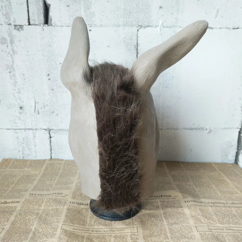 Donkey Mask Loquacious Donkey Dance Mask Halloween Horror Play Funny Horsehead Drama Performance Animal Hood