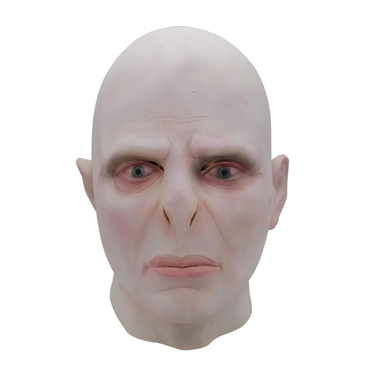 Dark Wizard Mask Cosplay Props Movies Death Eaters Boss Headgear Horror Bald Latex Halloween Disguise Tom Marvolo Riddle